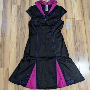 NWT! Disney Parks The Dress Shop Sleeping Beauty's Maleficent Dress Black Size L